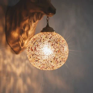 deer gaze wall light
