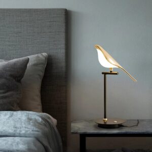 chirpy bird silhouette lamp