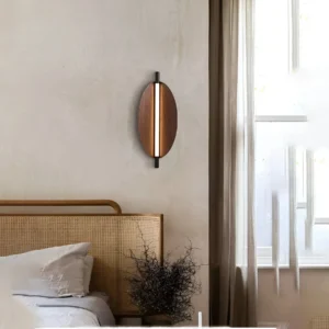 timber glow wall light