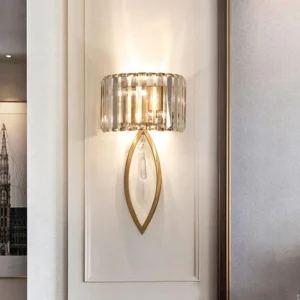 crystal bloom wall light