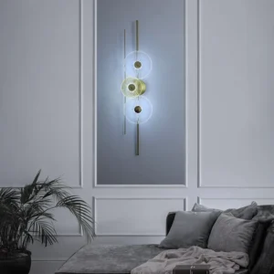 radiant trio wall light