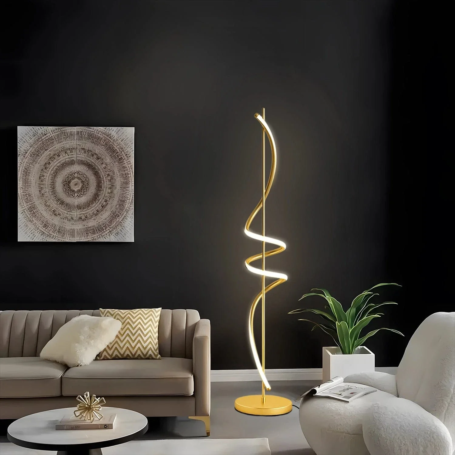 solstice swirl floor lamp solstice swirl floor lamp