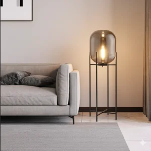 solara capsule floor lamp