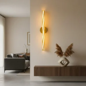 vertitwist led wall light