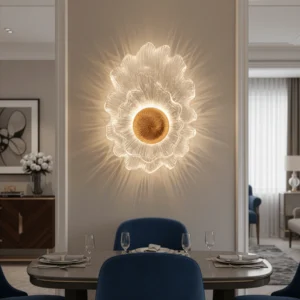 dawnflower aura wall light