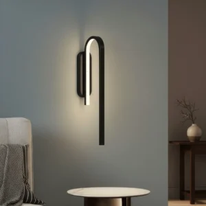 streamline arc wall light