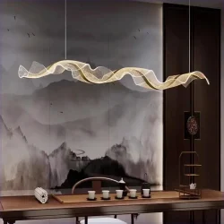 modern ocean wave pendant chandelier for kitchen seus lighting 80408962